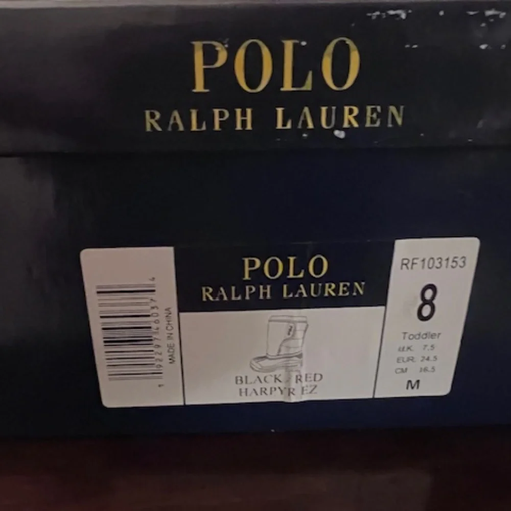 Polo Ralph Lauren Harpyr EZ boot-Toddler Size 8 - Picture 7 of 7